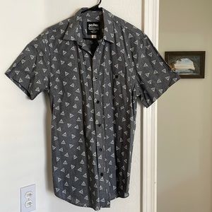 Harry Potter Short Sleeve Button Up
